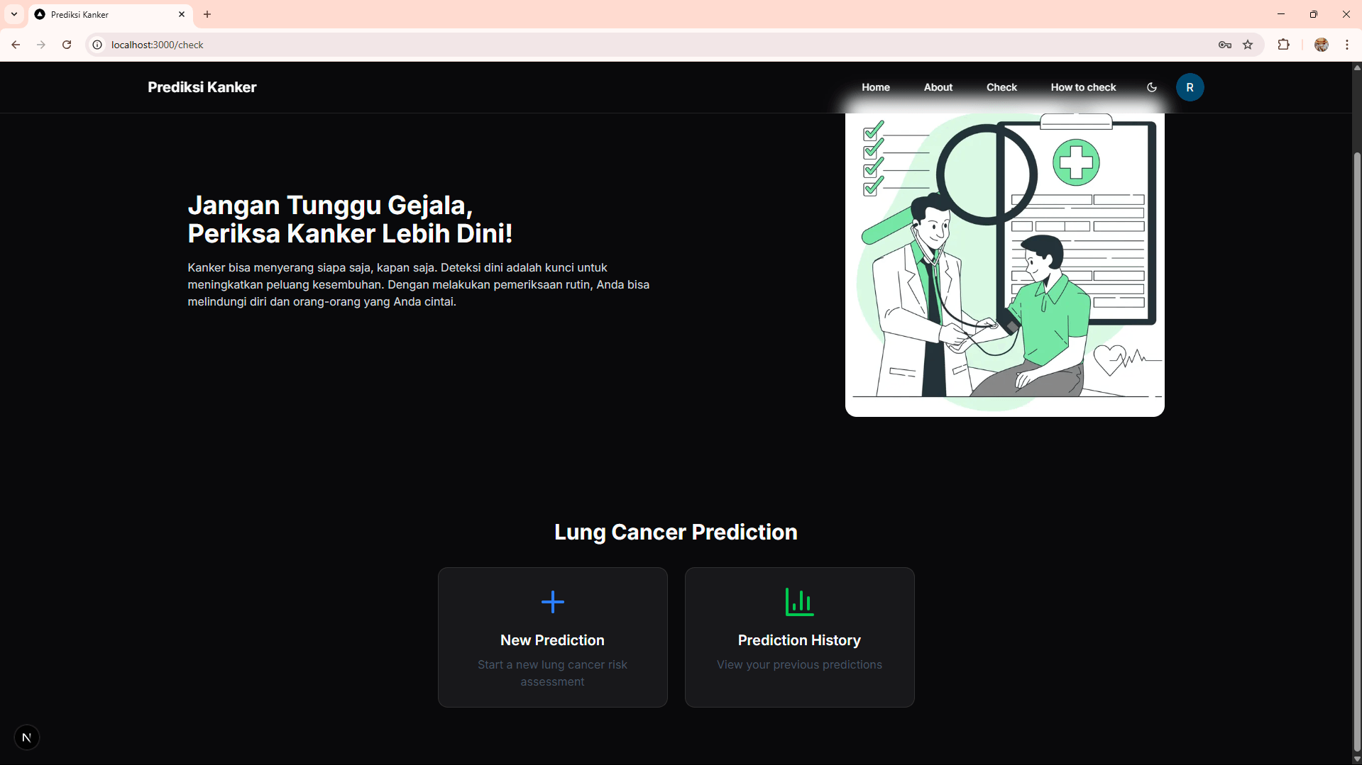 Pergi ke Halaman Periksa